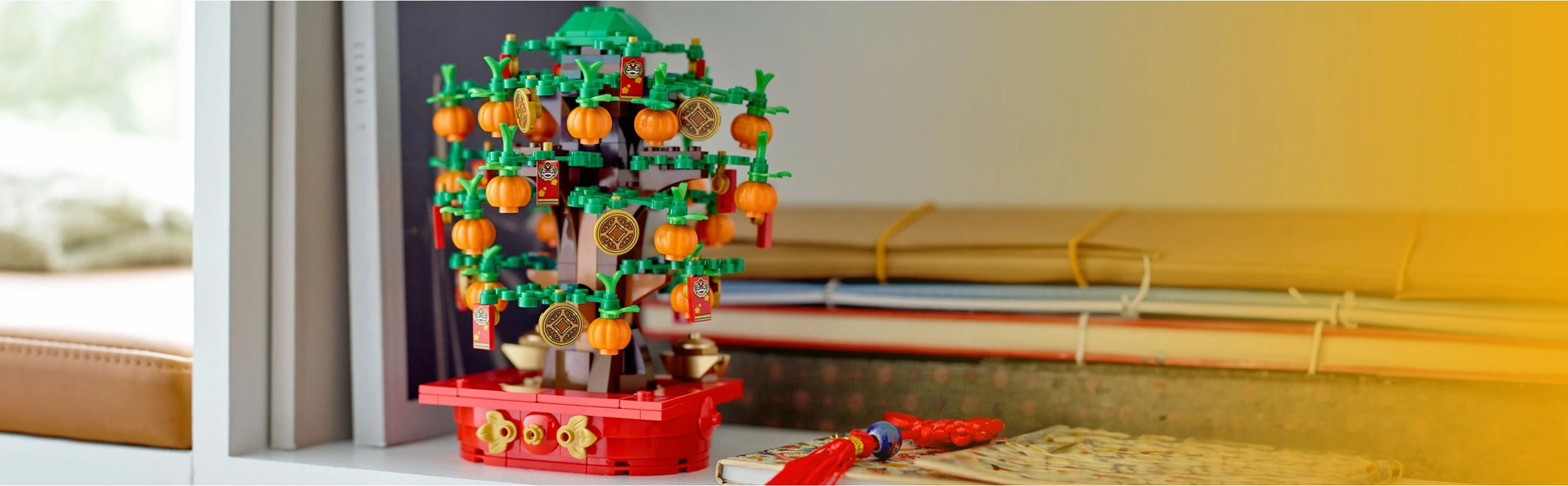 Set LEGO Iconic 40648, pemë dekorative Glückskastanie, për ndërtim, shumëngjyrëshe