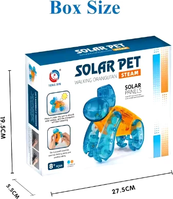 Lodër robotike - Orangutani Ecës me Panele Diellore për Fëmijë, OPF