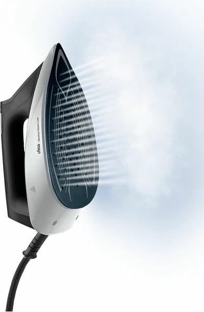 Hekur me stacion avulli UFESA Absolute Steam Luxe 2400 W, 8 bar, 1.2 L, gri/zi