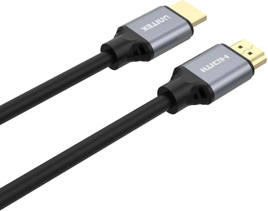Kabllo HDMI Unitek, 2m, e zezë / hiri