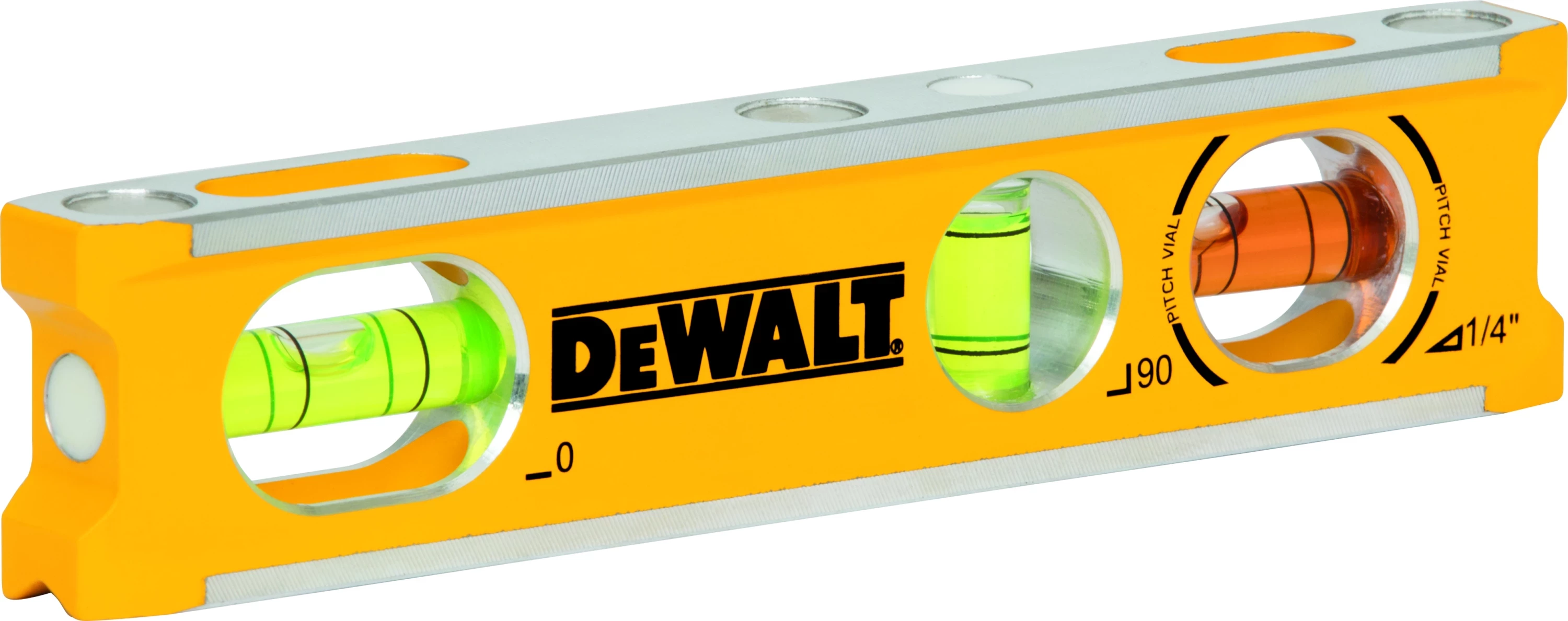 Libelë torpedo DeWalt DWHT42525-0 165mm magnetike, alumin, e verdhë