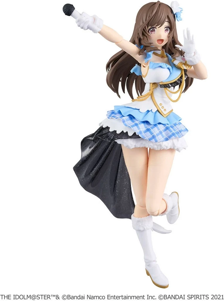 Figurë koleksionuese Bandai 30MS Kogane Tsukioka, model kit, blu
