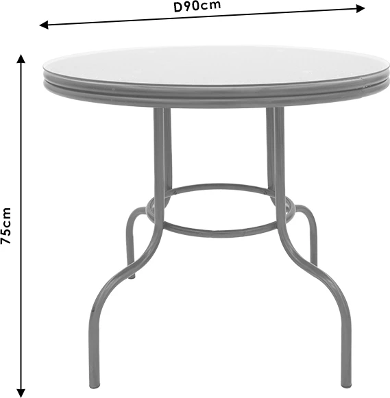 Set lounge 3 pjesë Paula metal-pe rattan ngjyrë kafe
