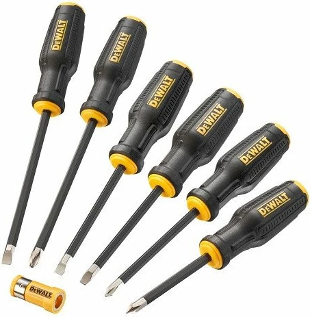 Set kaçavidash DeWalt DWHT62056-0 FULLFIT 6 copë me magnetizues, zezë/verdhë