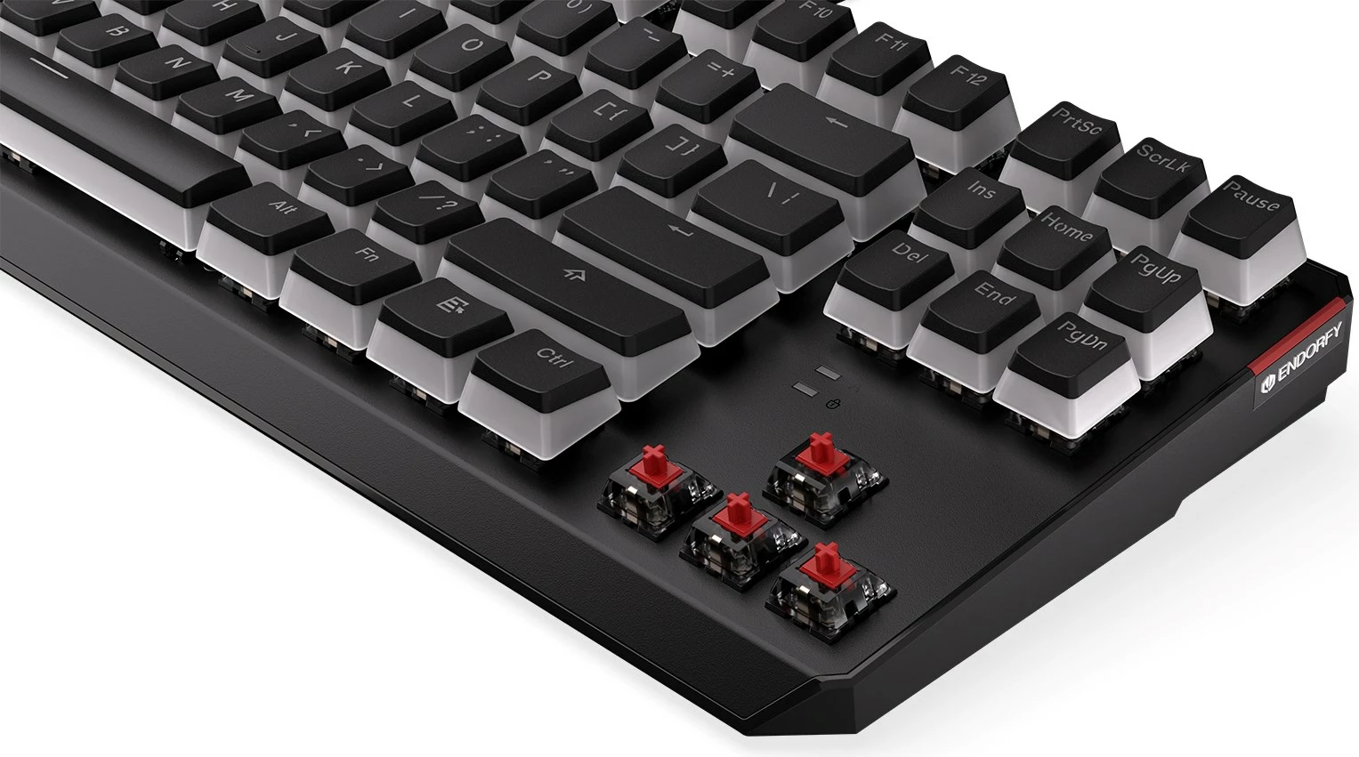 Tastierë Thock Endorfy, TKL, RGB, e zezë 