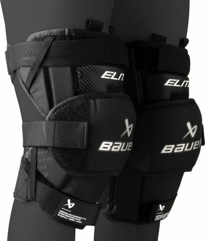 Mbrojtëse gjunjësh për meshkuj Bauer, të zeza