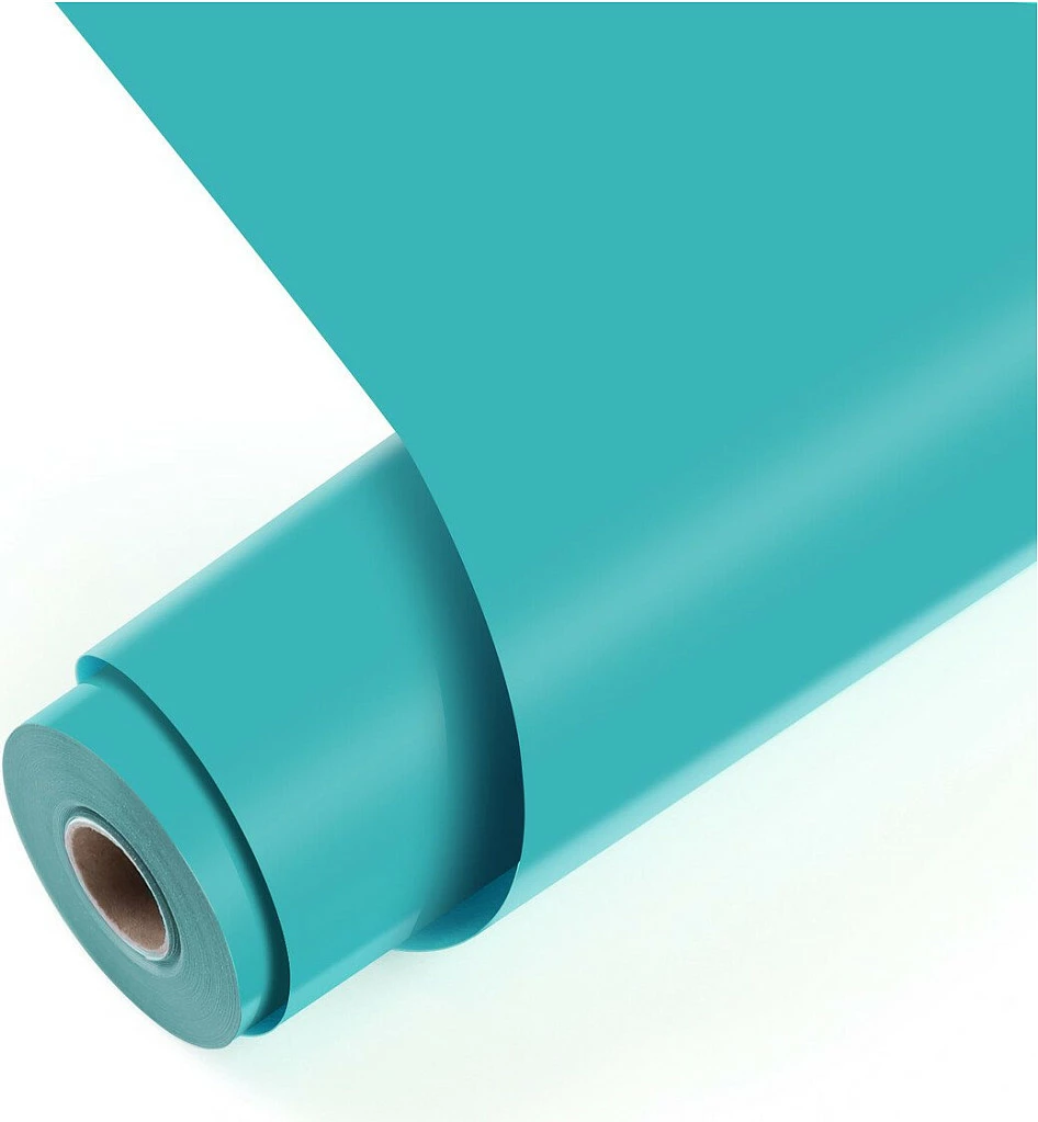 Folie vinili ngjitëse permanente LOKLiK, matte, 30.5 x 180 cm, Tiffany blu