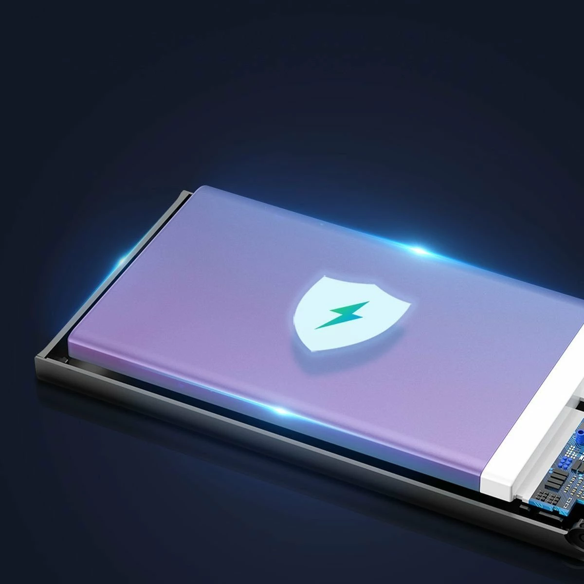 Powerbank Baseus Adaman 10000mAh 22.5W me display, 2x USB-A + USB-C, i zi