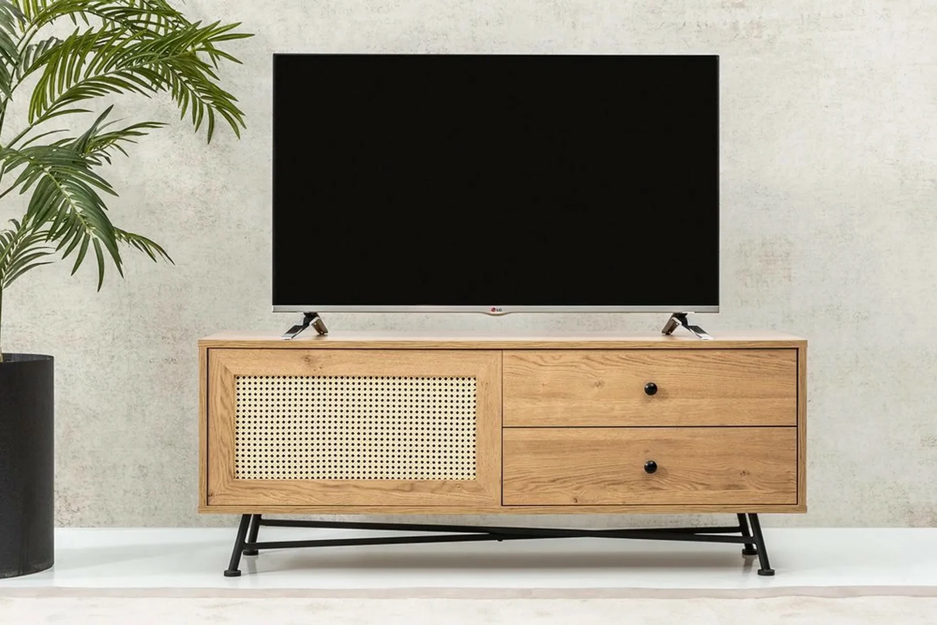 Komodë TV Hanah Home, Nala 140, ngjyrë natyrale
