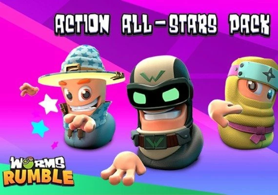 Worms Rumble - Action All-Stars Pack DLC Global