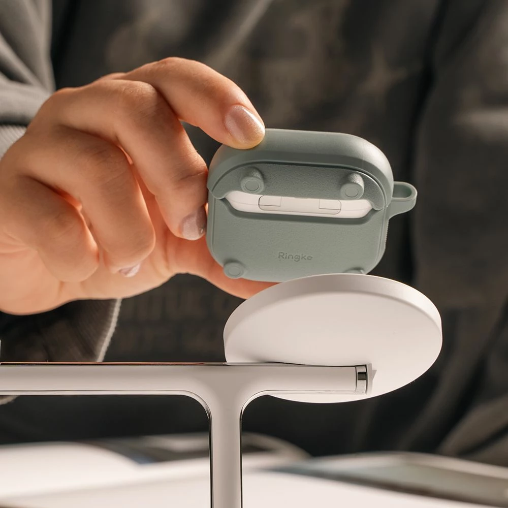 Mbështjellës Ringke Onyx MagSafe për Apple AirPods 4, Gjelbër