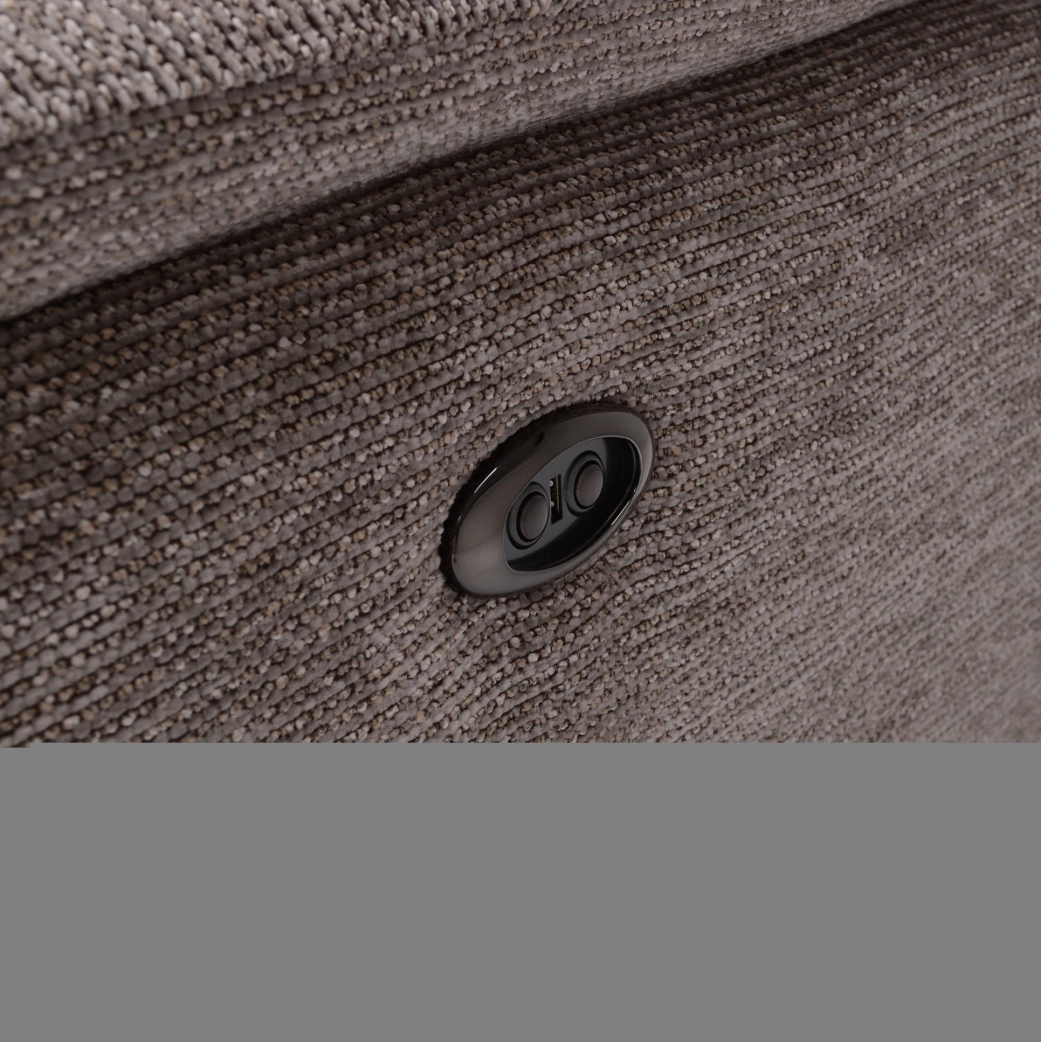 Këndare e majtë me recliner dhe hapësirë për depo, RESTRO FH3339.02L, material bezhë, 284x224x76cm