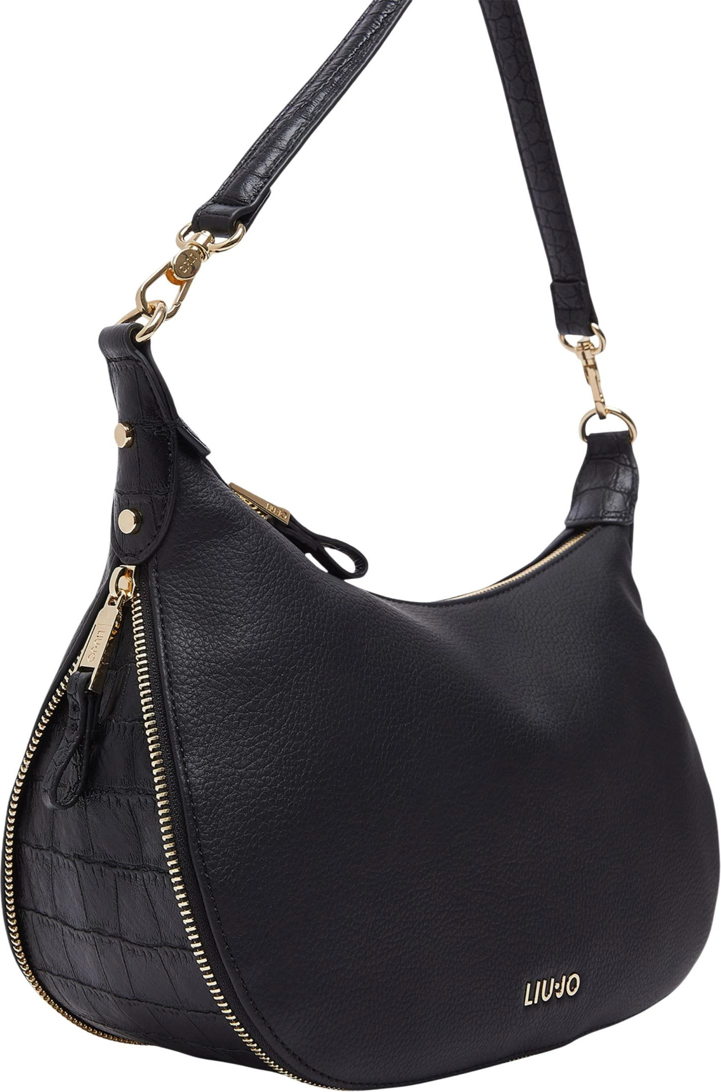 Çantë hobo për femra Liu Jo AF6133 E1142, e zezë