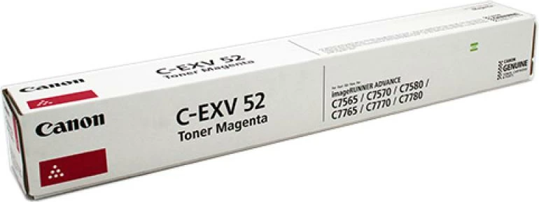 Toner Canon C-EXV 52 1000C002, rendiment deri 24,000 faqe, Magenta