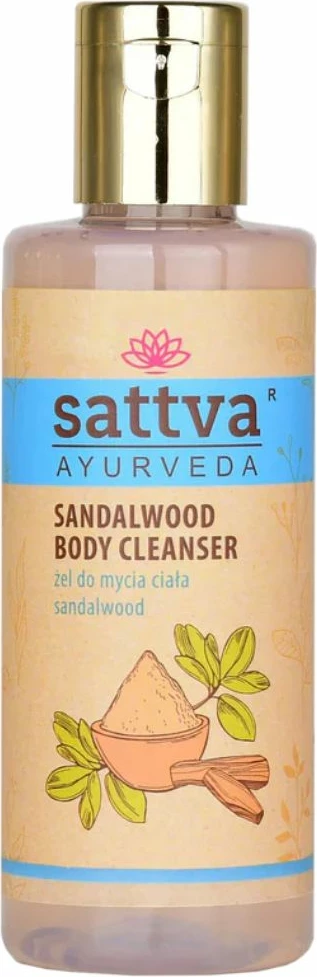 Xhel për trup për femra Sattva Sandalwood Body Wash Gel, 210ml