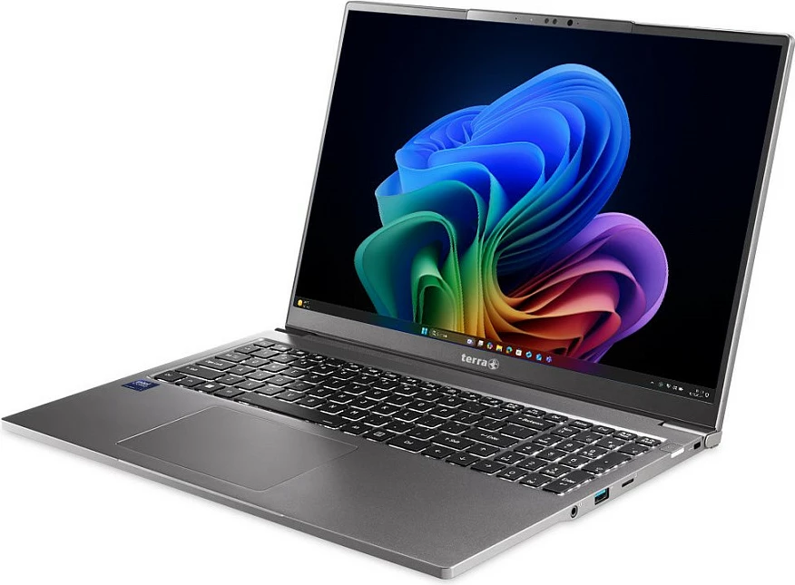Laptop Terra Mobile 1671L Ultra 5-228V, 16" 2560x1600, Copilot+ PC, Windows 11 Pro, USB-C PD 65-100W