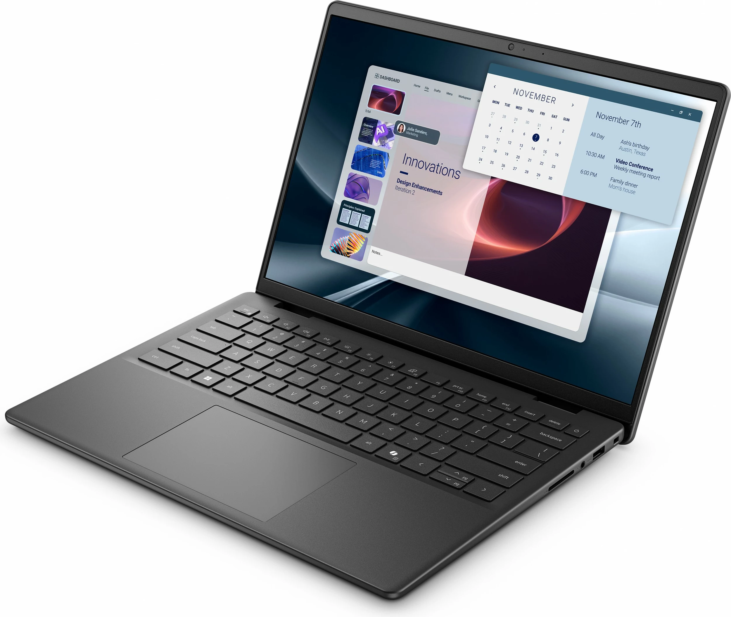 Kompjuter Dell Pro 14 Essential PV14255, AMD AI5 330, 16GB, 512GB SSD, 14 FHD+, e zezë