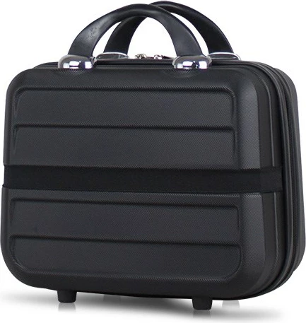 Çantë për make-up Zoozie Bags, e zezë, 25x30x17cm, 13L