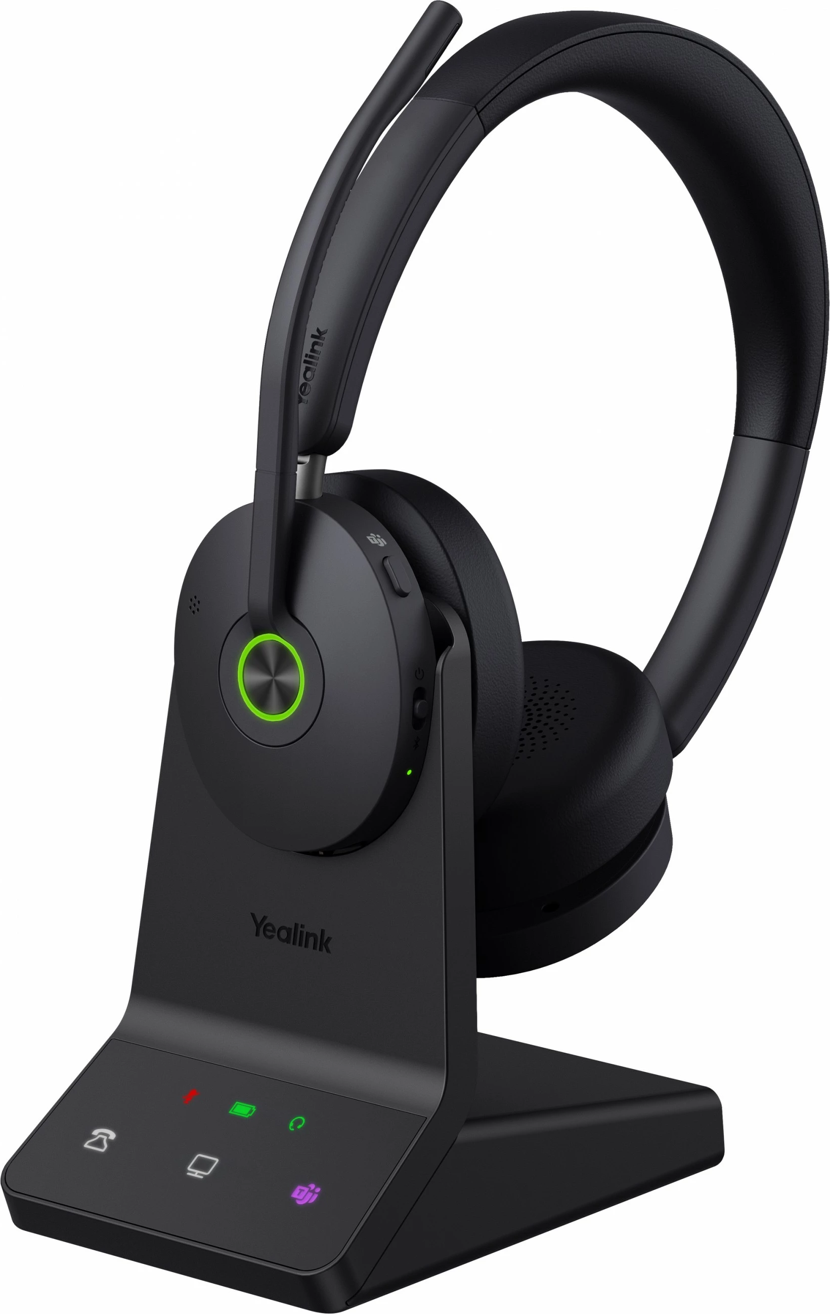 Kufje Yealink WH68 Teams, wireless, me bazë karikimi, e zezë