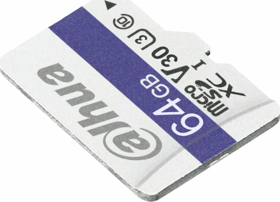Kartë memorie microSDXC Dahua Technology C100 64GB Class 10 UHS-I/U3 V30 (TF-C100/64GB)