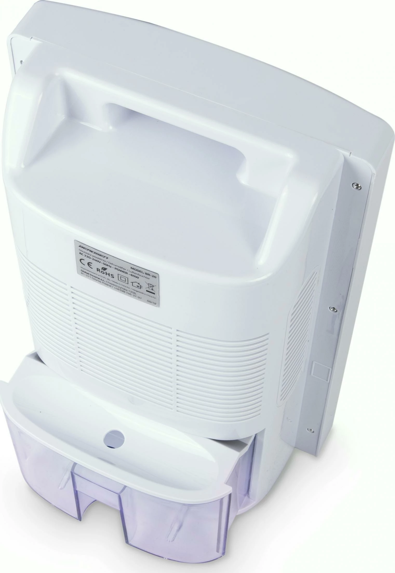 Dehumidifier ajri Berdsen BR-20 2 L, 90 W, UV, 30 m², i bardhë