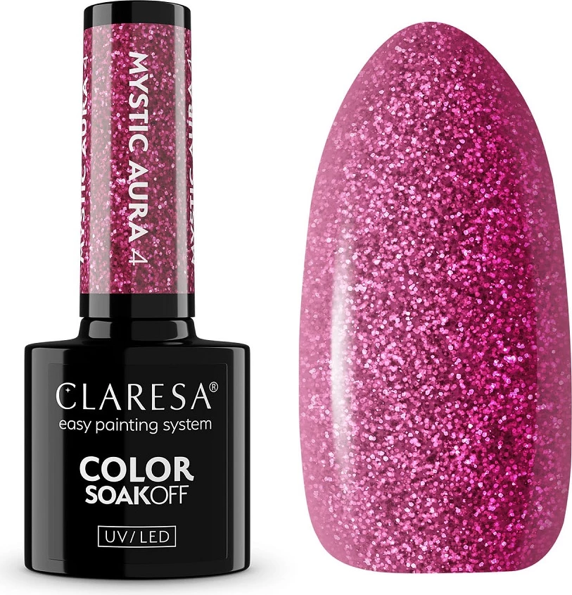 Llak për thonj për femra Claresa Mystic Aura 5g