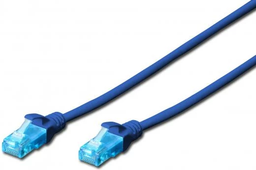 U-UTP Patch Cord 3m CAT 5e, e kaltër 