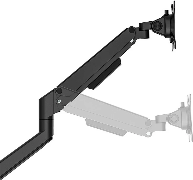 Krah monitori Neomounts Newstar DS70-250BL2, Clamp/Grommet, 9 kg, 17"-32", i zi