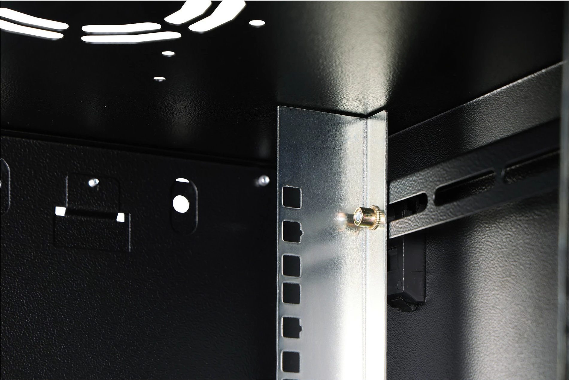 Kabinet rrjeti muror Digitus Dynamic-N 12U, 600x450mm, derë xhami me kyç, i zi