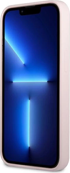 Mbështjellës Guess Silicone Triangle për iPhone 13 Pro/13 6.1", Violet