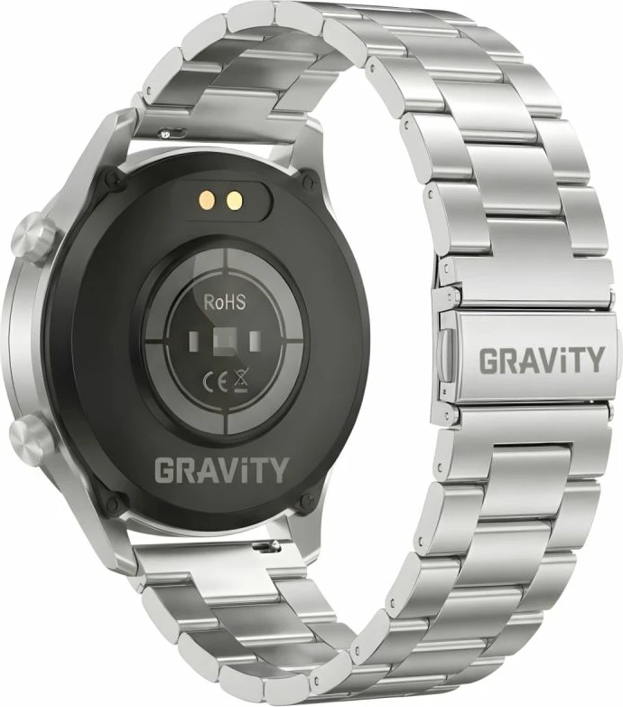 Smartwatch Gravity GT10-6, argjendtë, set me rrip dhe byzylyk