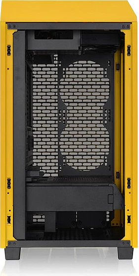 Kasë Thermaltake The Tower 200 TG mini tower, verdhë