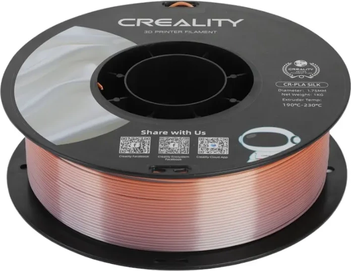 Filament 3D Creality CR-Silk PLA, 1.75 mm, 1 kg, Rainbow