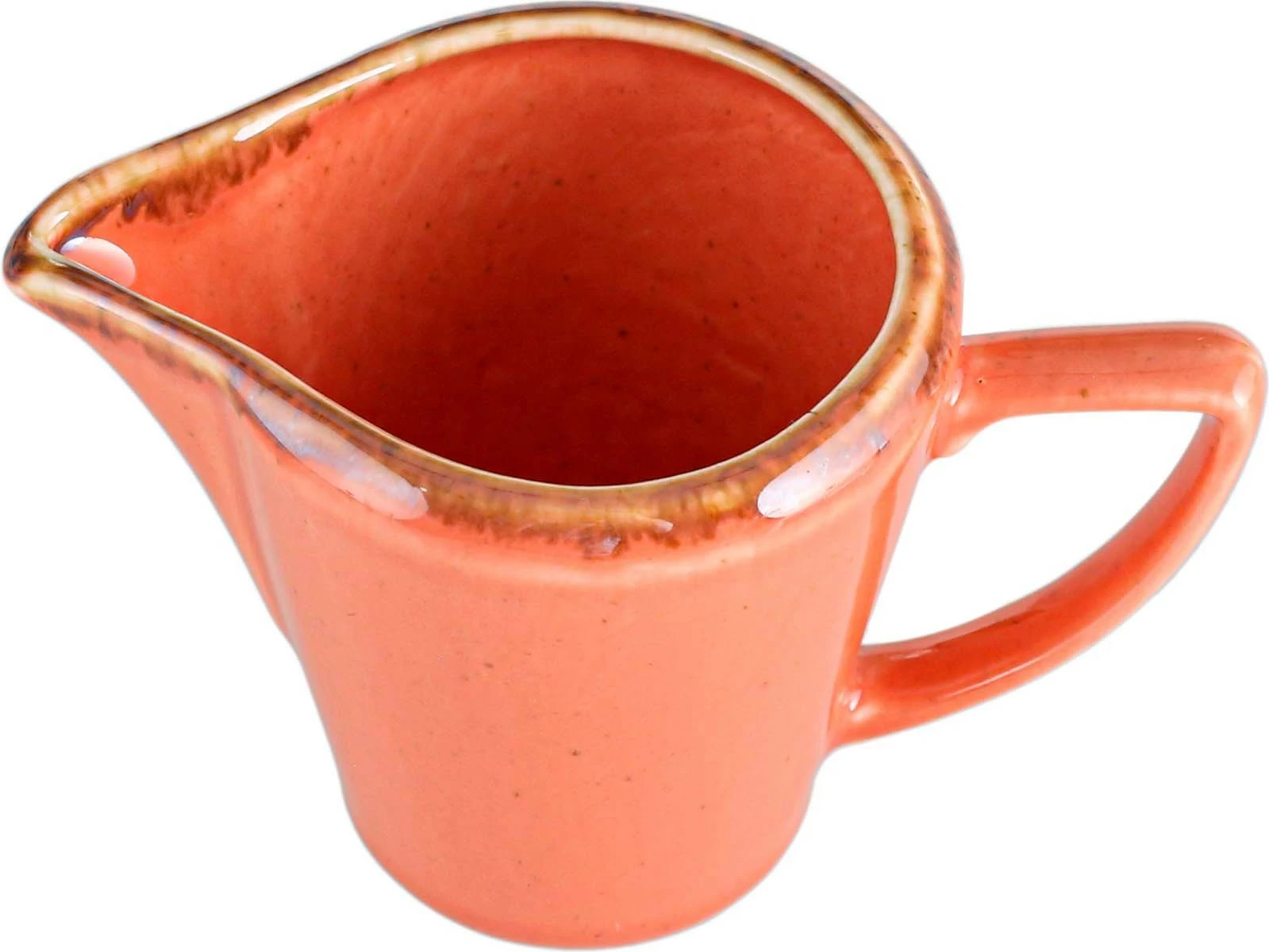 Kanarçe për qumësht Porland Seasons Amber 150 ml, set 6 copë, portokalli