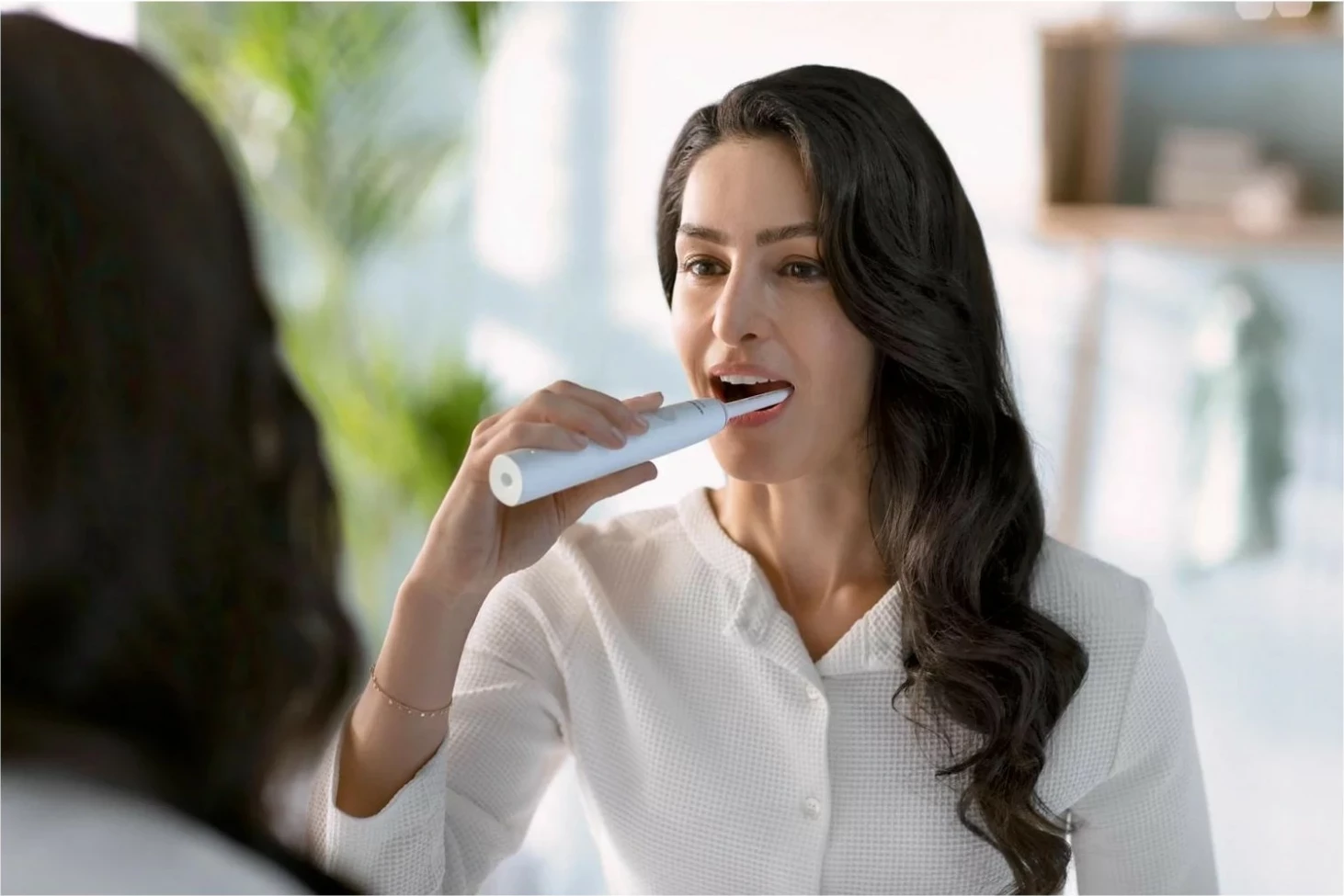 Furçë dhëmbësh elektrike Philips Sonicare 1000 HX3641/11, 31000 lëvizje/min, bateri Li-ion, e bardhë