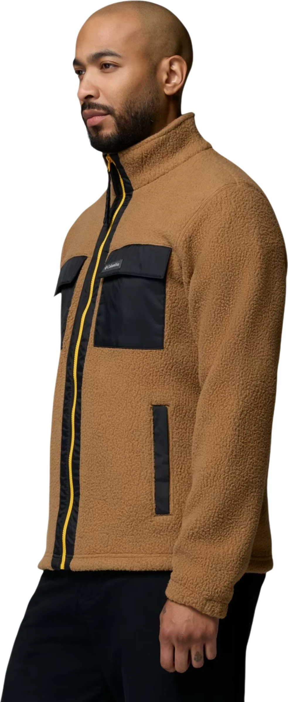 Jakne fleece me zinxhir Columbia Juniper Peak 2131474 për meshkuj, kafe [Madhësia: M]