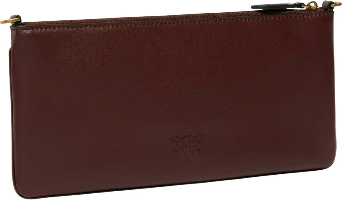 Portofol për femra Pinko New Horizontal Flat Vitello SE 107669 A0F1, bordo