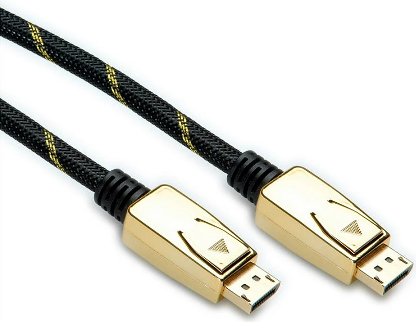Kabllo DisplayPort ROLINE DISPLP 1.4, 2 m, 8K, e zezë/ari