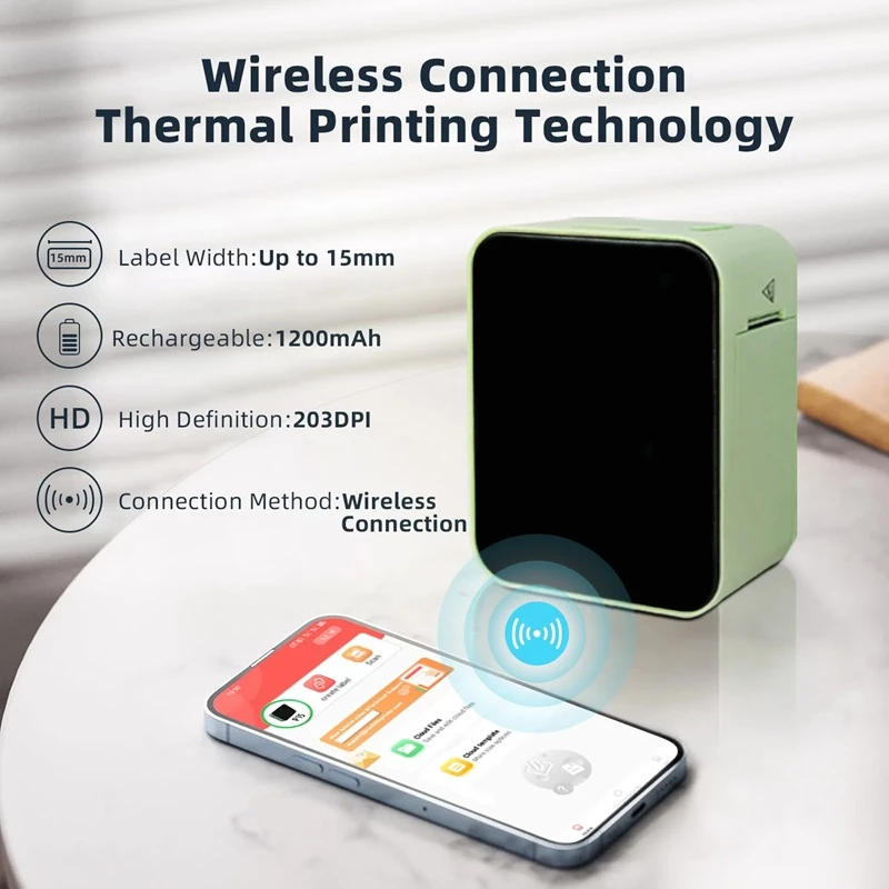 Printer Termik Portativ për Etiketa me Bluetooth për Biznes