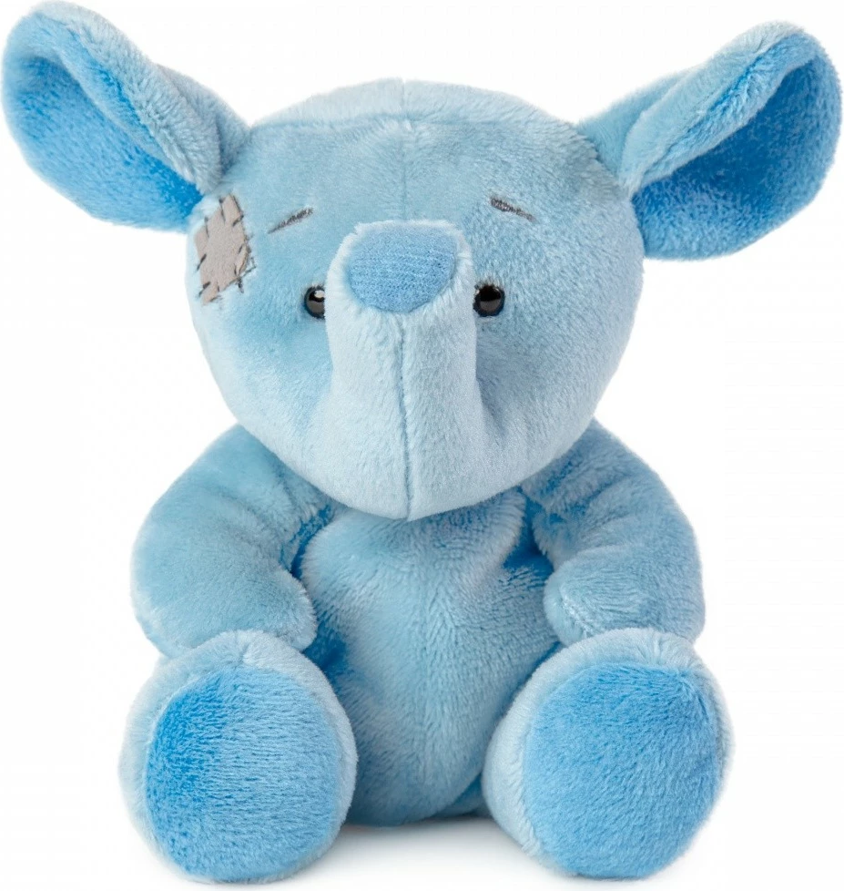 Lodër pelushi My Blue Nose Friends Splash, elefant, 10 cm, blu