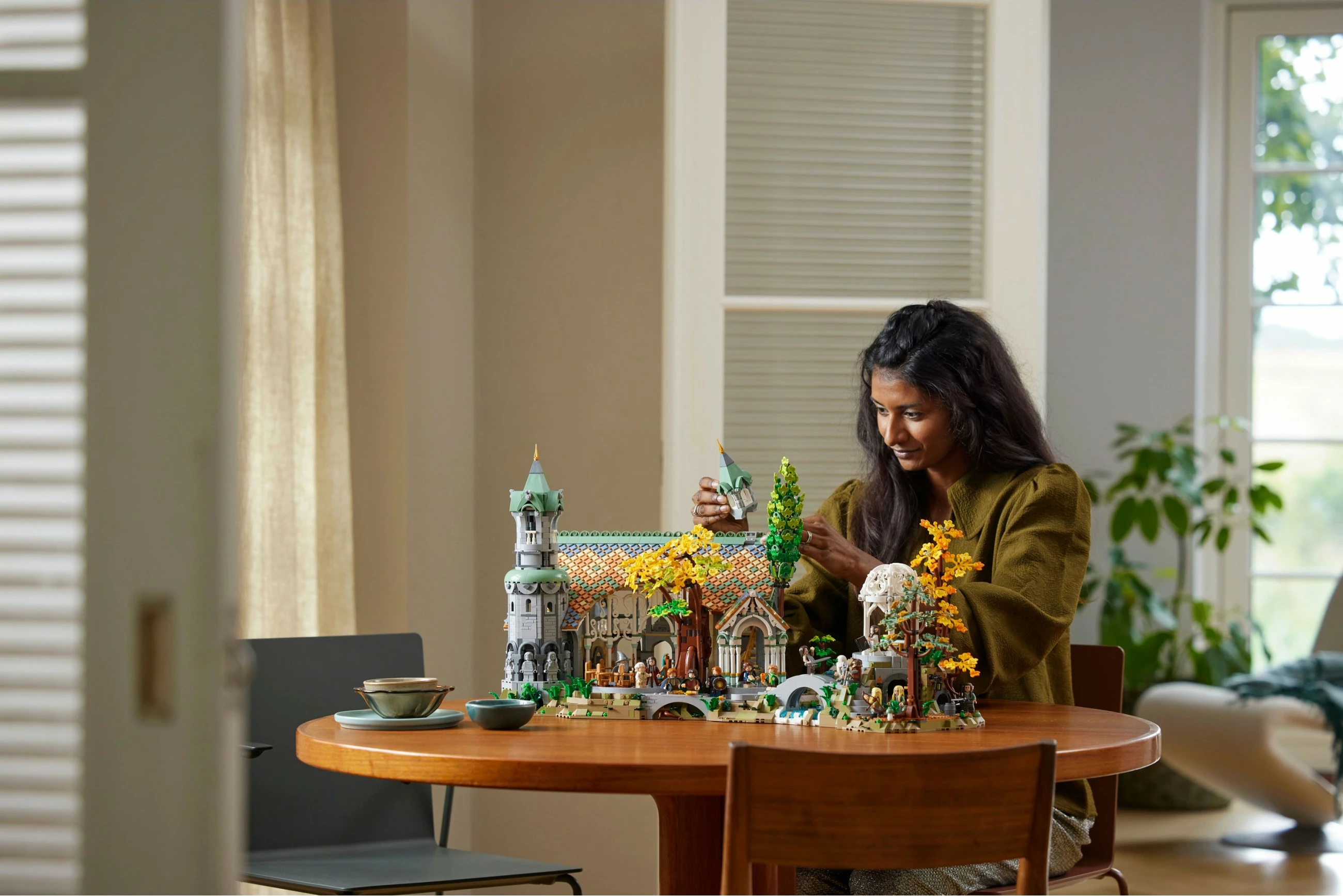 Set ndërtimi LEGO The Lord of the Rings: Rivendell, 6167 pjesë, plastikë, shumëngjyrësh