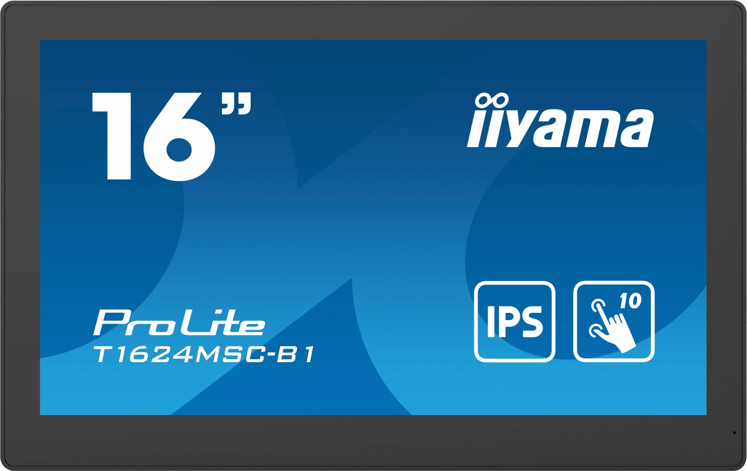 Monitor iiyama T1624MSC-B1, 15.6 inç, Full HD, IPS, Touchscreen, i zi