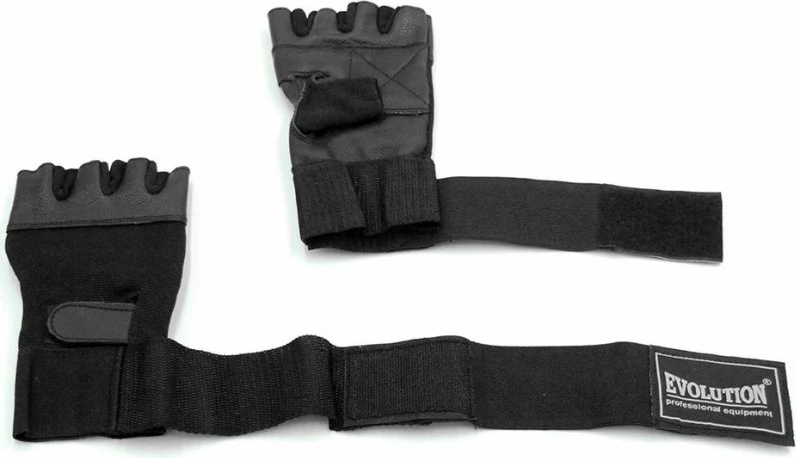 Doreza fitnesi Yakimasport, unisex, të zeza [Madhësia: XL]