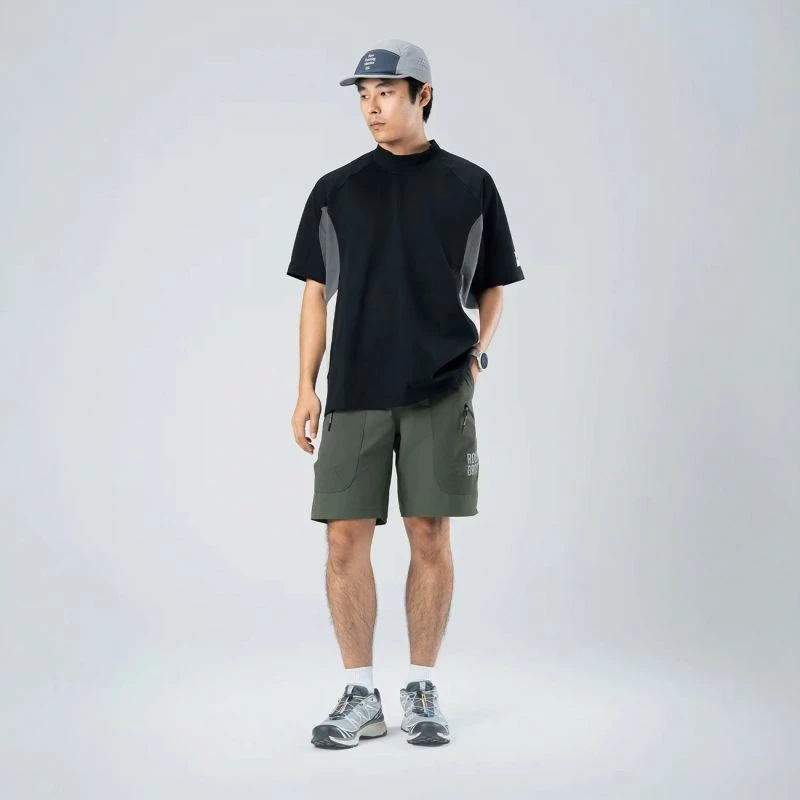Shorce sportive Rockbros YDDK015, të gjelbra, XXL me rrip