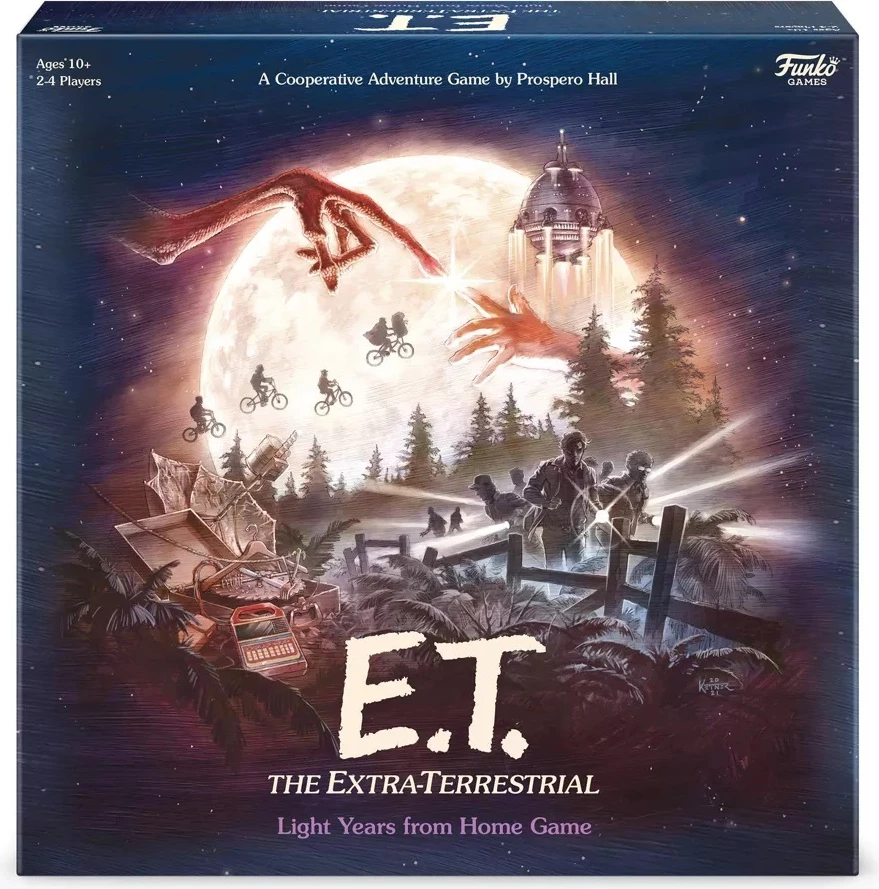Lojë tavoline Funko Games E.T. The Extra-Terrestrial, kooperative, 2-4 lojtarë, 10+