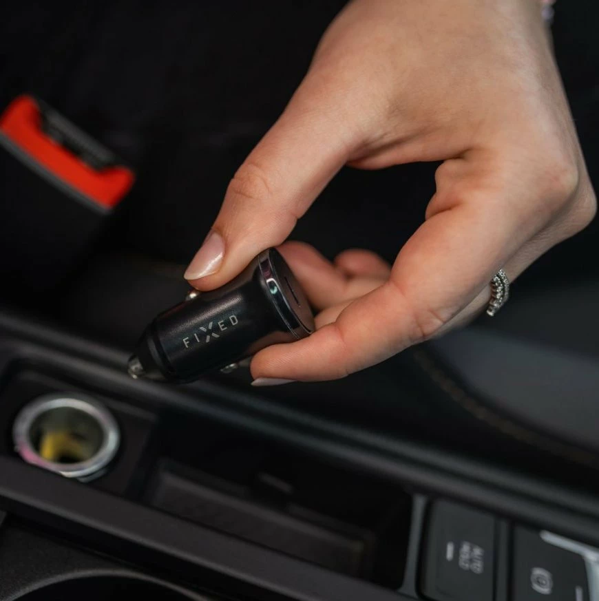 Karikues veture USB-C Fixed FIXCC20N-C-BK 20W PD 3.0, i zi