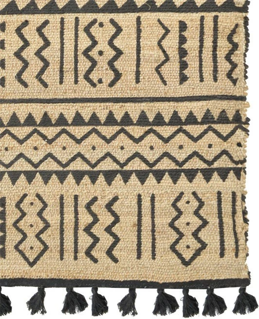 Qilim Utrion Inart natyral-zi jute-pambuk 120x180x1cm