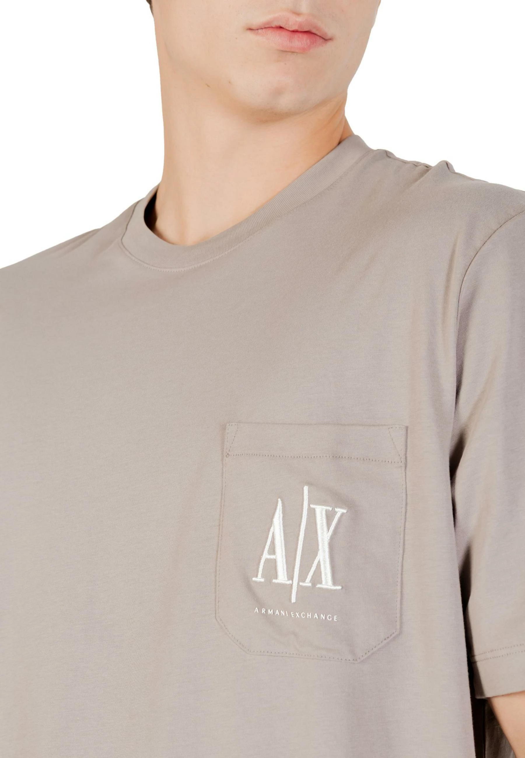Maicë për meshkuj Armani Exchange XM000366 AF12308, kafe [Madhësia: S]