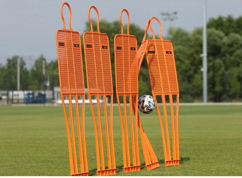 Mur futbolli Yakima PRO 180cm, portokalli
