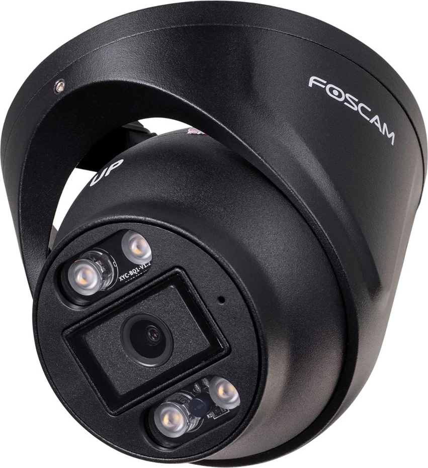 Kamera IP POE FOSCAM T8EP 8MP, e zezë